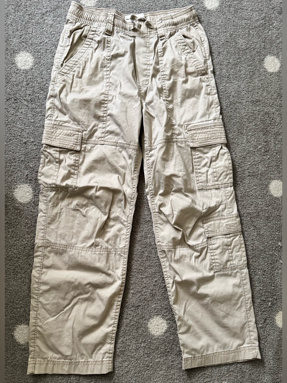 abercrombie kids Tan Cargo Pants